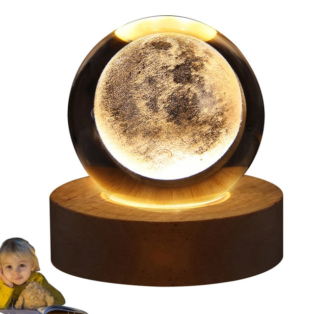 Night Lamp Crystal Ball