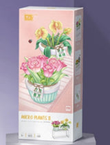 Flowers Model Building Blocks Decoration