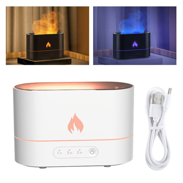 Portable Flame Lamp Diffuser