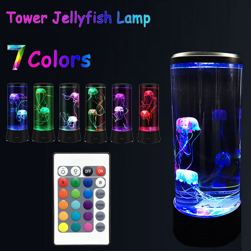 LED Jellyfish Lamp