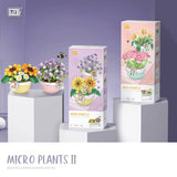 Flowers Model Building Blocks Decoration